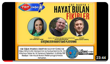 TRT Radyo 1 Hayat Bulan Fikirler Programındayız