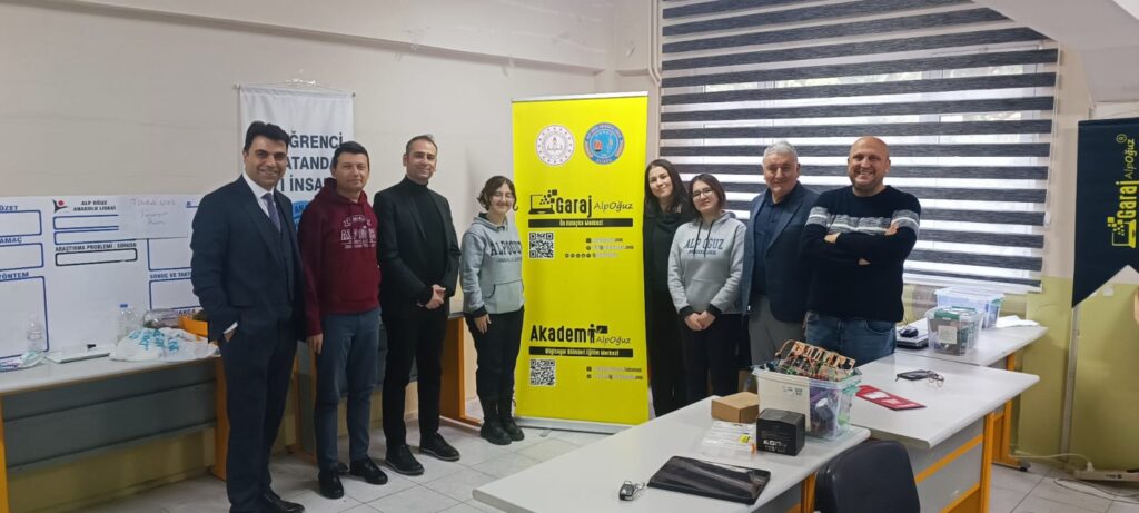 Radikal Eğitim Kurumları Yetkilileri Garaj Alp Oğuz Girişimcilik Merkezi Ziyaret Etti